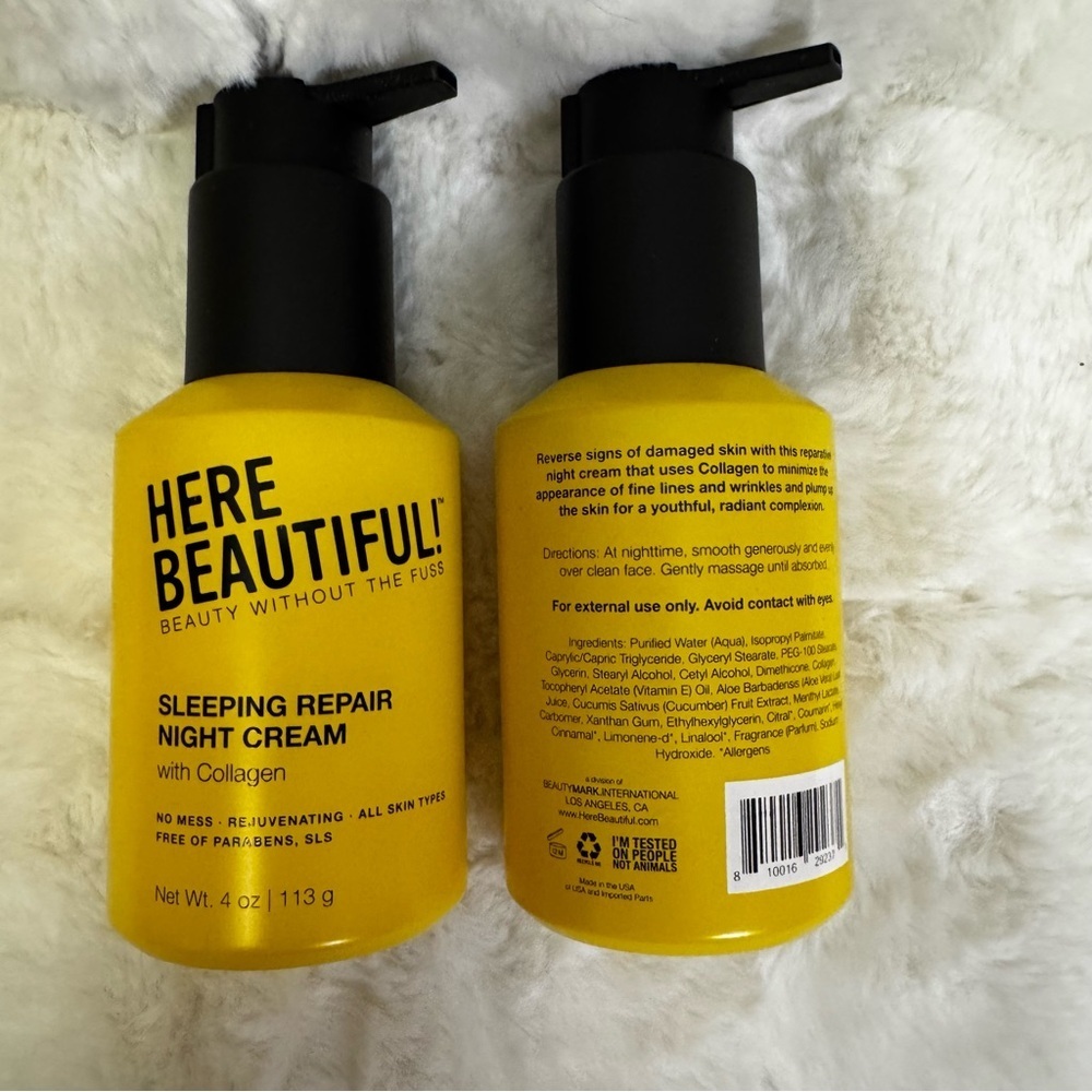 Here Beautiful Sleeping Repair Night Cream 4oz Set of (2)Reparative night cream - Picture 3 of 6